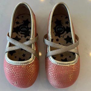 Livie and Luca - Girls Flats - 7M - Sparkling Pink